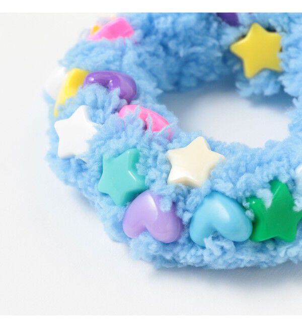 Ray BEAMS 「ポップ フラッフィー シュシュ」|ヘアゴム・シュシュ|