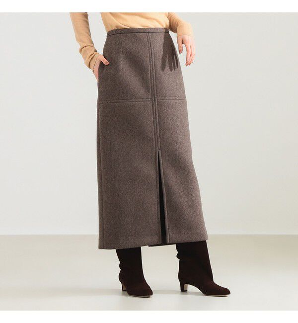 Demi-Luxe BEAMS 「AK+1 / ボンディング スカート」|スカート|