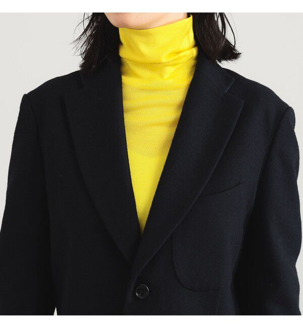 Demi-Luxe BEAMS 「AK+1 / ウール ソリッド 2ボタン ジャケット」|ダッフルコート|