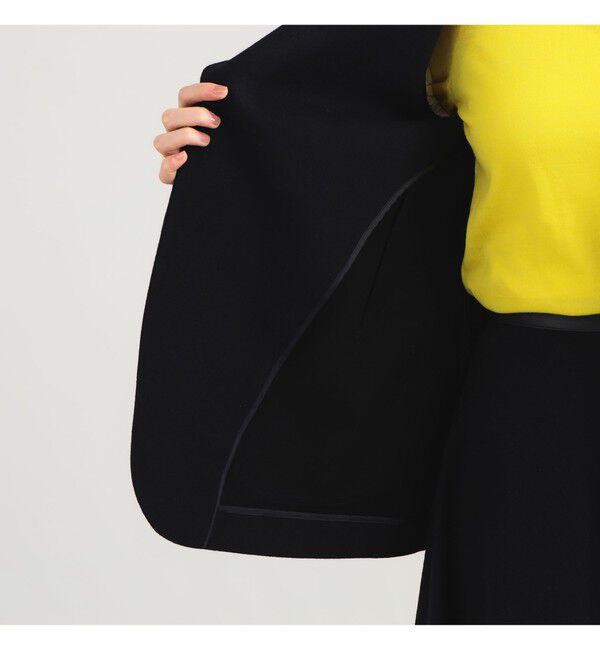 Demi-Luxe BEAMS 「AK+1 / ウール ソリッド 2ボタン ジャケット」|ダッフルコート|