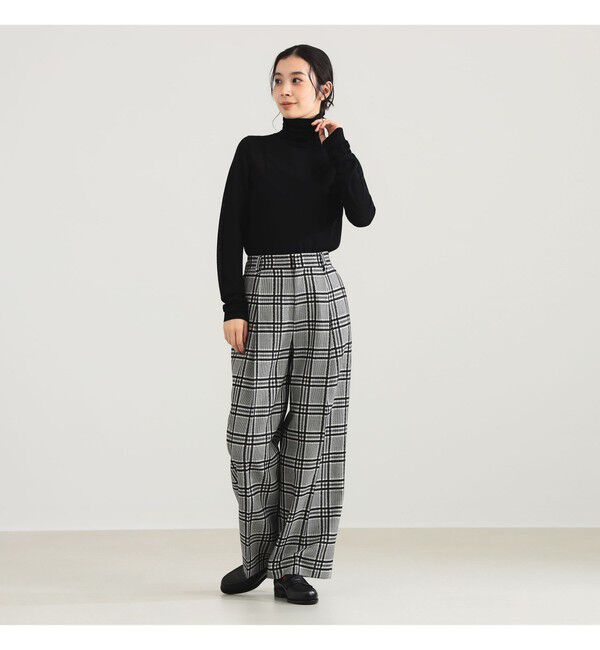 Demi-Luxe BEAMS 「AK+1 / 18ゲージ ハイネック プルオーバー」|ニット・セーター|