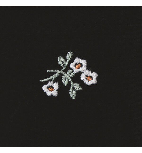 Ray BEAMS 「ベロア 刺繍 ワンピース」|ワンピース|