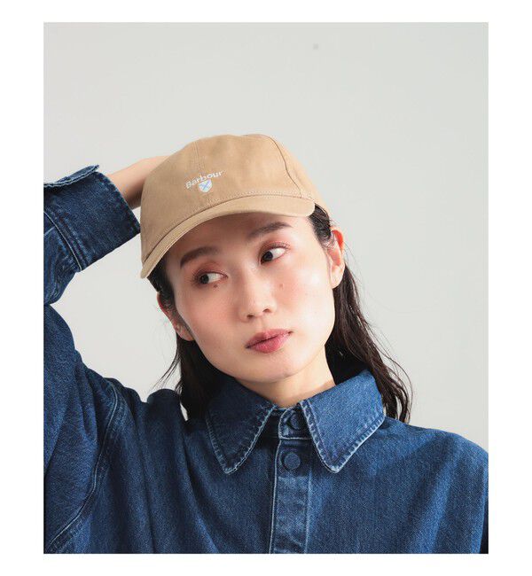 Demi-Luxe BEAMS 「Barbour / CASCADE ロゴ キャップ」|ハット|