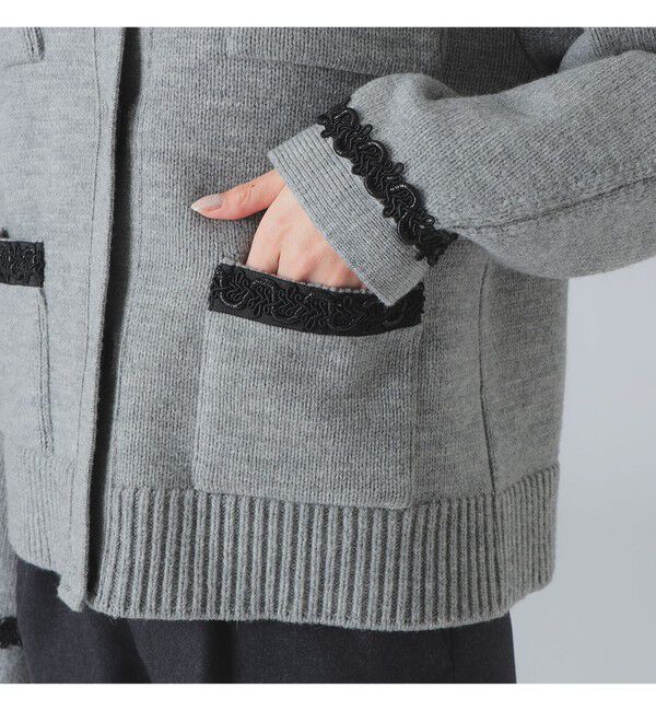 Demi-Luxe BEAMS 「3G ウール ジャケット カーディガン」|ニット・セーター|