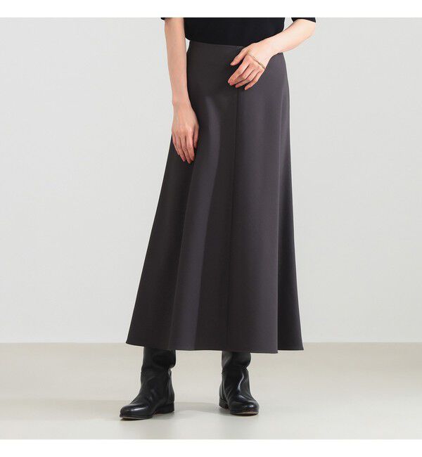 Demi-Luxe BEAMS 「レーヨン ナイロン ポンチ フレア スカート」|スカート|CHARCOAL.G