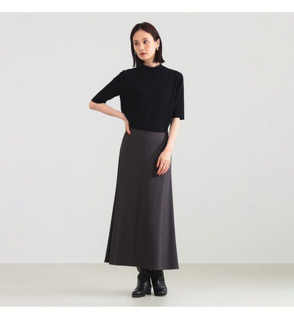 Demi-Luxe BEAMS 「レーヨン ナイロン ポンチ フレア スカート」|スカート|