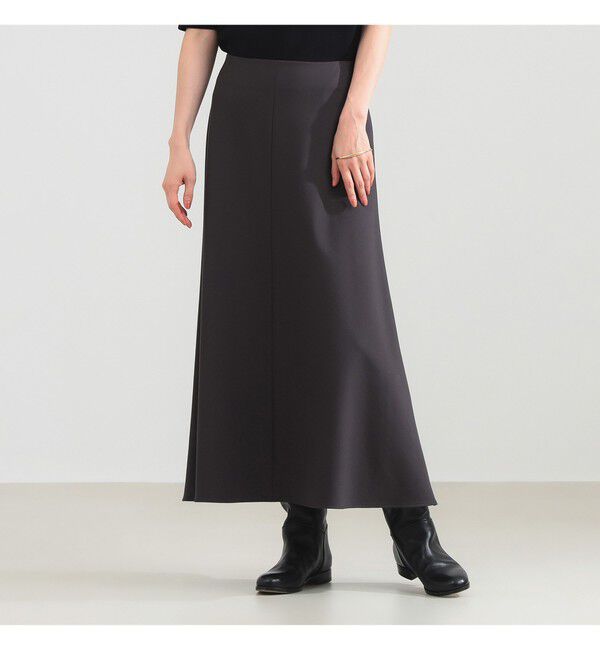 Demi-Luxe BEAMS 「レーヨン ナイロン ポンチ フレア スカート」|スカート|