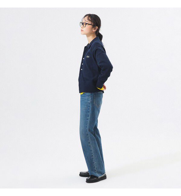 BEAMSBOY「【別注】LACOSTE / ポロ カーディガン」|ニット・セーター|