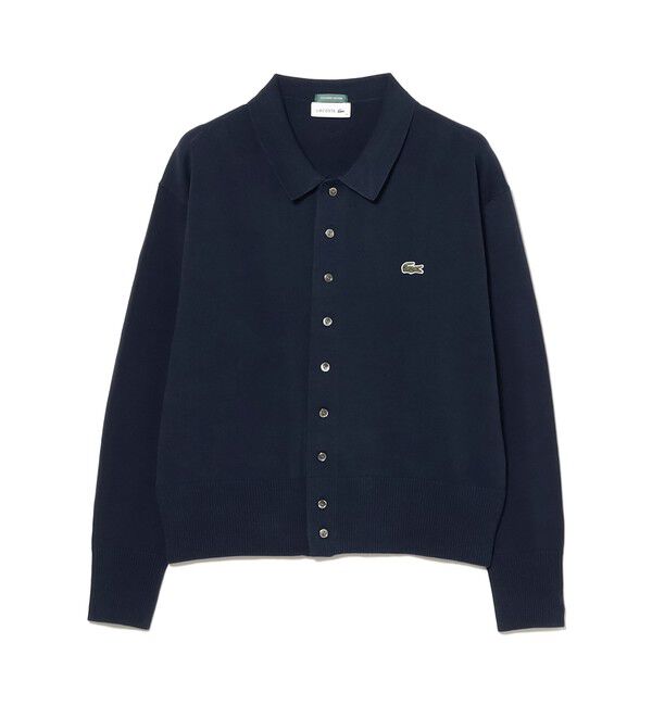 BEAMSBOY「【別注】LACOSTE / ポロ カーディガン」|ニット・セーター|
