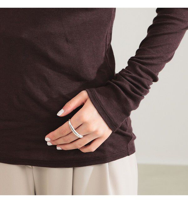 Demi-Luxe BEAMS 「フライス タートルネックプルオーバー」|Tシャツ・カットソー|