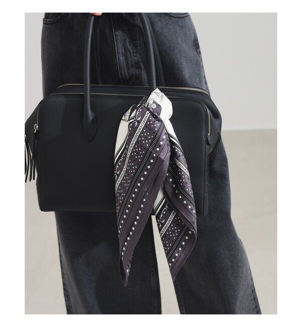 Demi-Luxe BEAMS 「ｍanipuri / バルーン バンダナ スカーフ」|ストール|