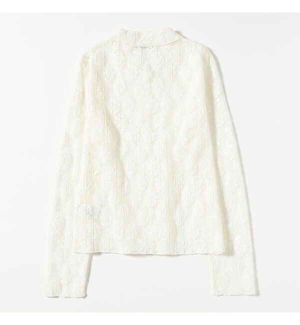 Ray BEAMS 「カット レース シャツ」|シャツ・ブラウス|