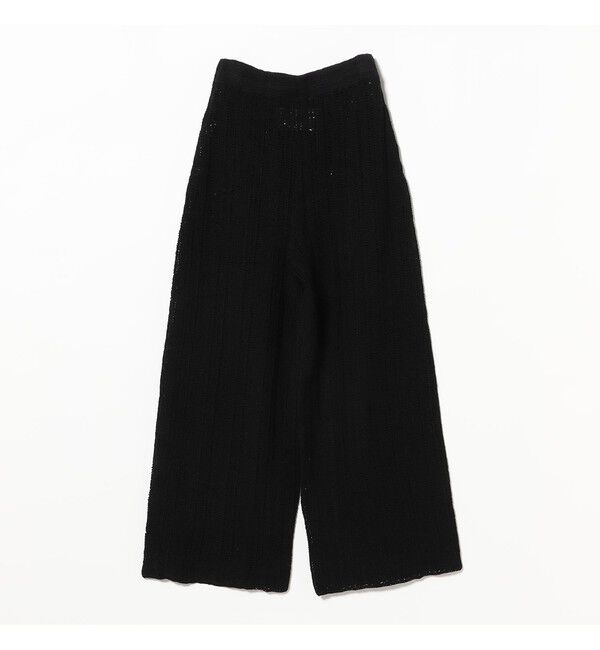Demi-Luxe BEAMS 「Krochet / コットン クロシェ パンツ」|チノ|