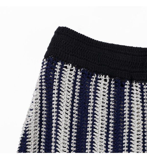 Demi-Luxe BEAMS 「Krochet / コットン クロシェ パンツ」|チノ|