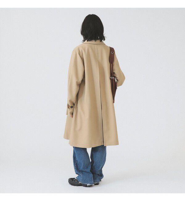 Ray BEAMS 「ダブルクロス ステンカラー コート」|ステンカラーコート|