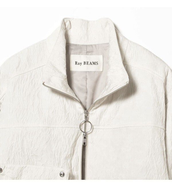 Ray BEAMS 「ジャカード 中綿 スタンド ブルゾン」|ブルゾン・スタジャン|