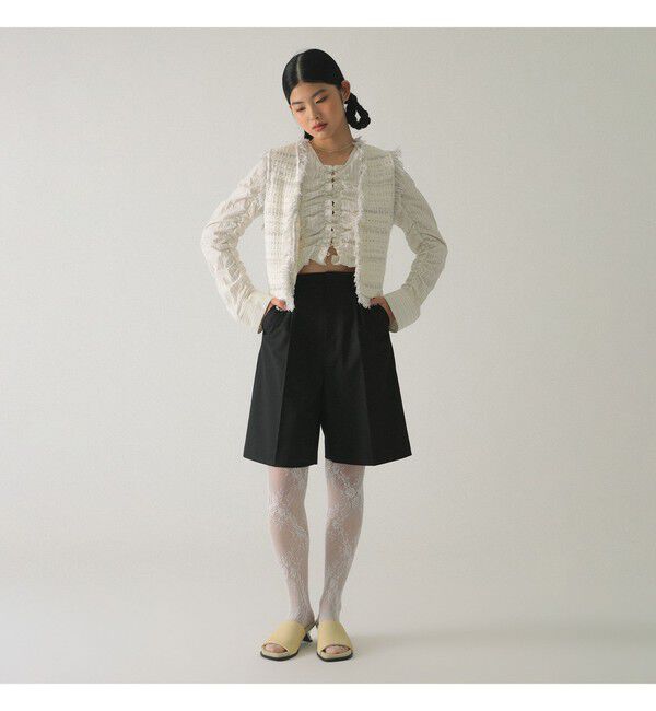 Ray BEAMS 「1タック ハーフパンツ」|その他|