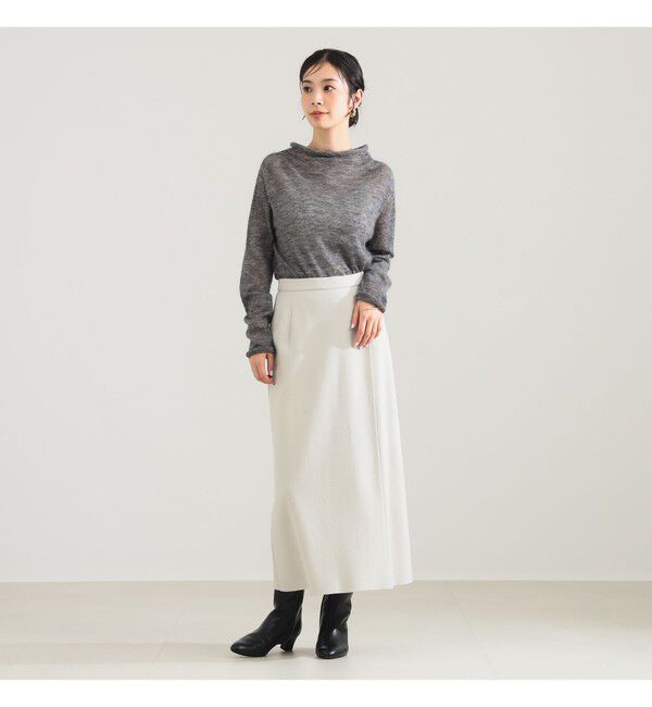 Demi-Luxe BEAMS 「ウール スムース タイトスカート」|スカート|