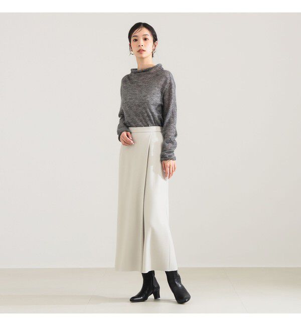 Demi-Luxe BEAMS 「ウール スムース タイトスカート」|スカート|