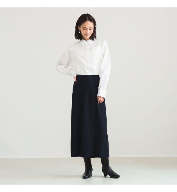 Demi-Luxe BEAMS 「ウール スムース タイトスカート」|スカート|