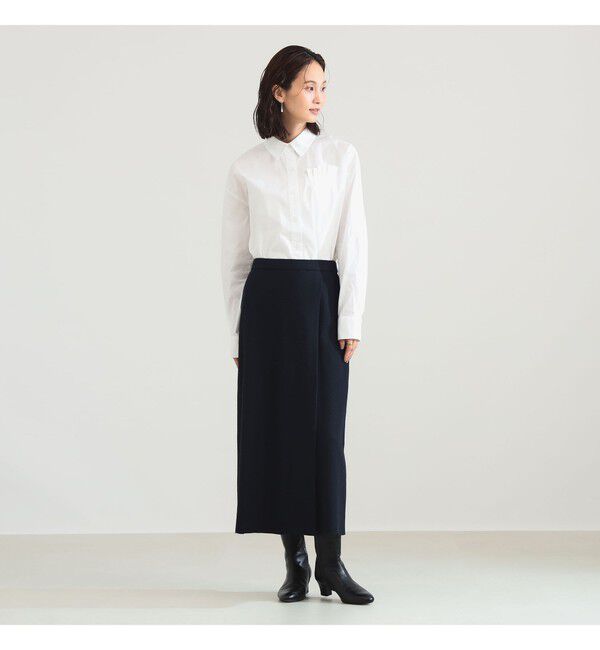 Demi-Luxe BEAMS 「ウール スムース タイトスカート」|スカート|