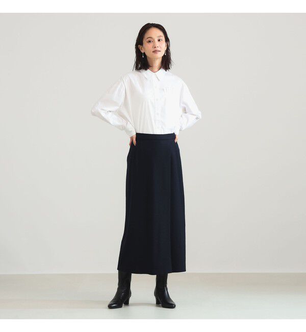 Demi-Luxe BEAMS 「ウール スムース タイトスカート」|スカート|