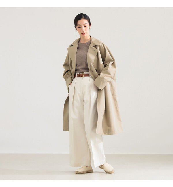 Demi-Luxe BEAMS 「TICCA / テント トレンチコート」|ダッフルコート|