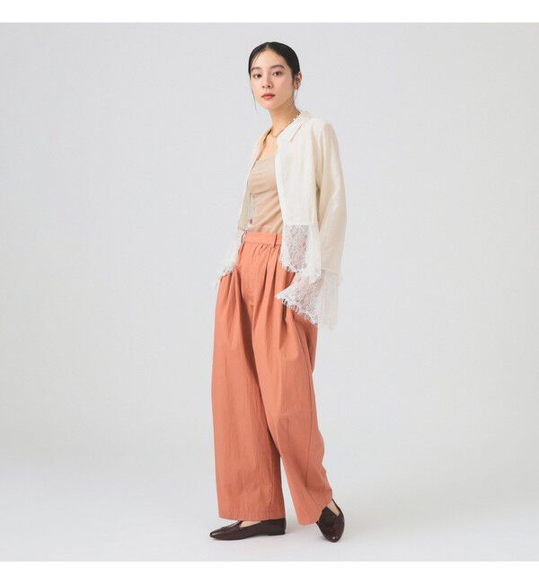 Ray BEAMS 「ギャザー ボリューム パンツ」|その他|