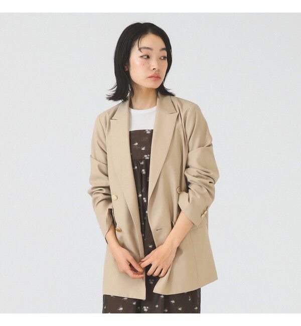 Ray BEAMS 「4ボタン ダブル ブレザー」|テーラードジャケット|