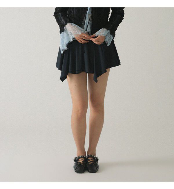 Ray BEAMS 「イレギュラー ヘム ミニスカート」|スカート|