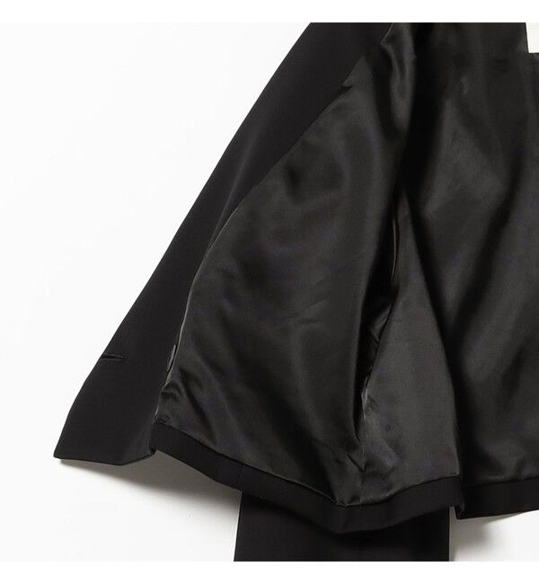 Ray BEAMS 「2ボタン W クロップド ジャケット」|テーラードジャケット|