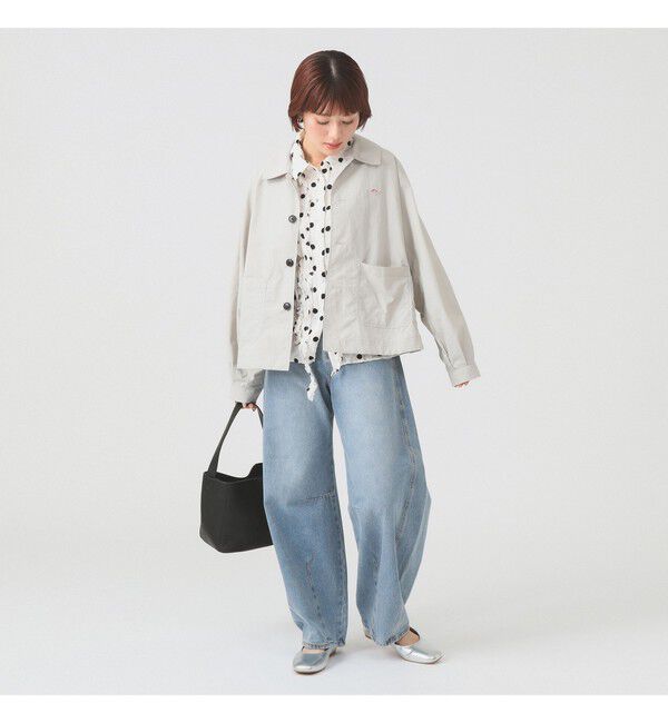 Ray BEAMS 「DANTON / ドルマン スリーブ ジャケット」|ブルゾン・スタジャン|