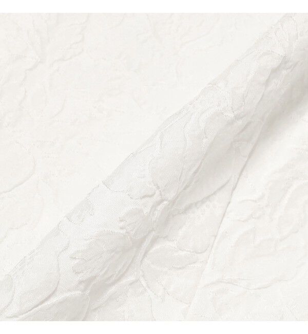 Demi-Luxe BEAMS 「フクレ織り アタッチドカラー ブラウス＊」|シャツ・ブラウス|