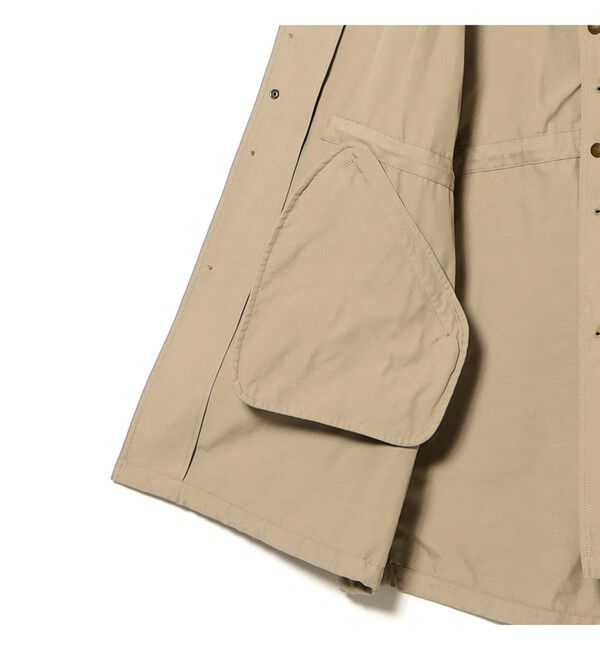 BEAMSBOY「maturely / メモリー ツイル ミリタリー コート」|ダッフルコート|