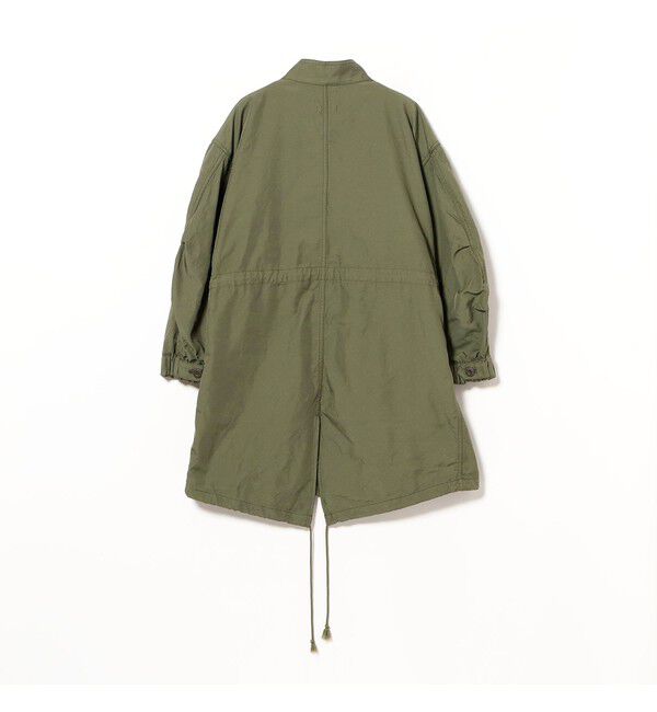 BEAMSBOY「maturely / メモリー ツイル ミリタリー コート」|ダッフルコート|