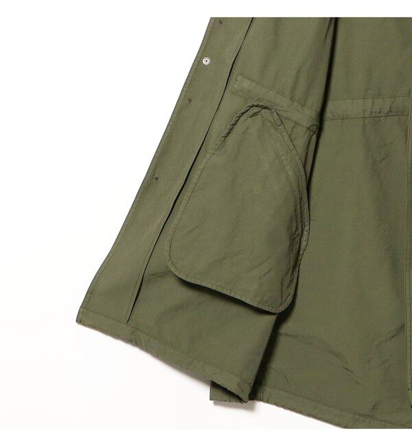 BEAMSBOY「maturely / メモリー ツイル ミリタリー コート」|ダッフルコート|