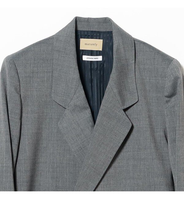 BEAMSBOY「maturely / ティー ダブ ダブル ブレステッド ジャケット」|テーラードジャケット|