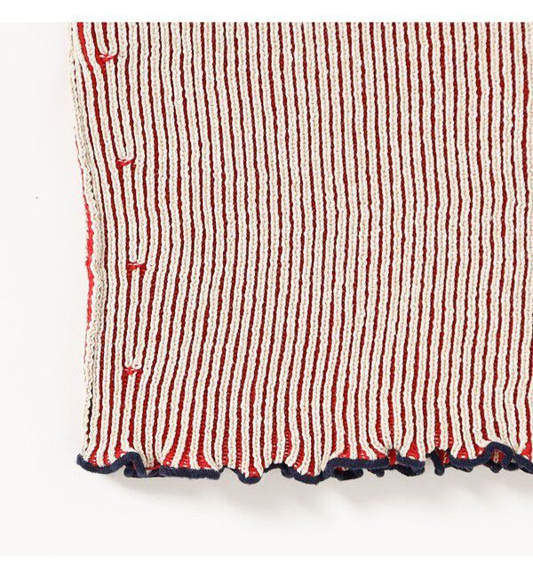 BEAMSBOY「maturely / プレーティング ワンショルダー ベスト」|ベスト・ジレ|