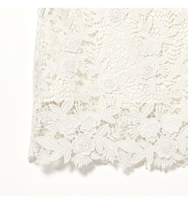 Demi-Luxe BEAMS 「ブロッサム レース スカート」|スカート|