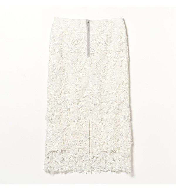 Demi-Luxe BEAMS 「ブロッサム レース スカート」|スカート|