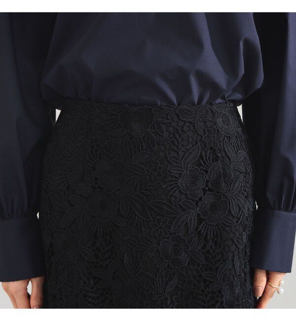 Demi-Luxe BEAMS 「ブロッサム レース スカート」|スカート|