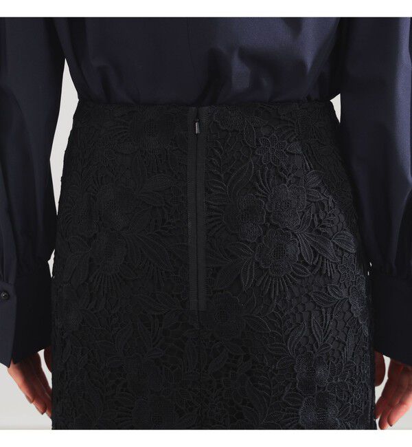 Demi-Luxe BEAMS 「ブロッサム レース スカート」|スカート|