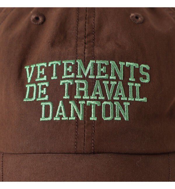 Ray BEAMS 「DANTON / 6パネル ロゴ キャップ」|キャップ・キャスケット|