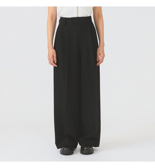 Ray BEAMS 「2タック ワイド パンツ」|チノ|