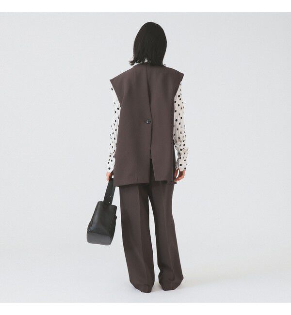 Ray BEAMS 「2タック ワイド パンツ」|チノ|