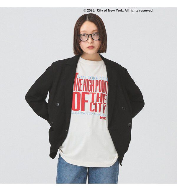 Ray BEAMS 「ソフトクリンクル 4ボタン ダブル ジャケット」|テーラードジャケット|