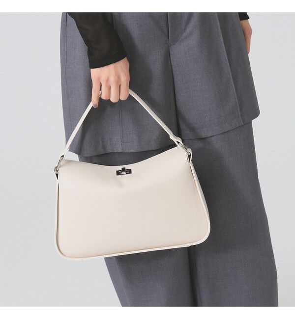 Ray BEAMS 「スクエア ワンハンドル バッグ」|その他|OFF_WHITE