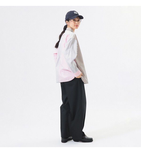 BEAMSBOY「ストライプ クレイジー ボタンダウン ロングスリーブ」|シャツ・ブラウス|