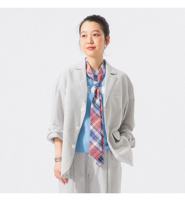 BEAMSBOY「シアサッカー ジャケット」|テーラードジャケット|