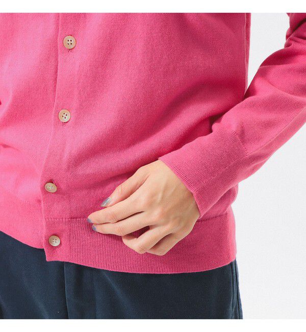 BEAMSBOY「14ゲージ クルーネック カーディガン」|ニット・セーター|